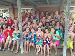 Lake Swim Girls
