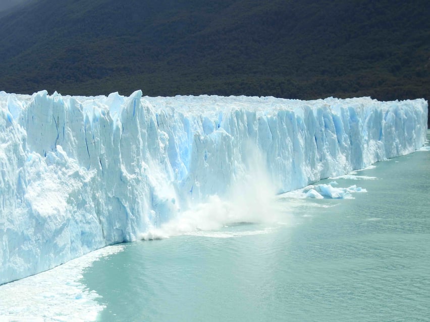 Watching a Glacier Calf